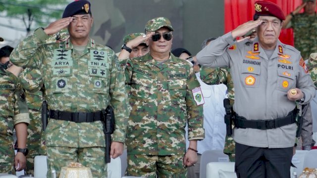 Wabup Barru Hadiri Penetapan Komcad ASN Sulsel, Dorong ASN Berperan dalam Bela Negara