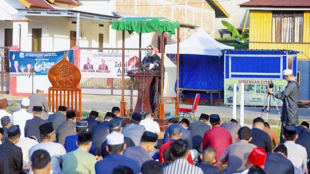 Bupati Barru Ajak Warga Maknai Iduladha sebagai Momentum Kepedulian dan Pemerataan Pembangunan