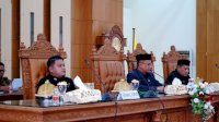 Wabup Luwu Hadiri Paripurna Terkait Pandangan Umum Fraksi Terhadap LKPJ APBD