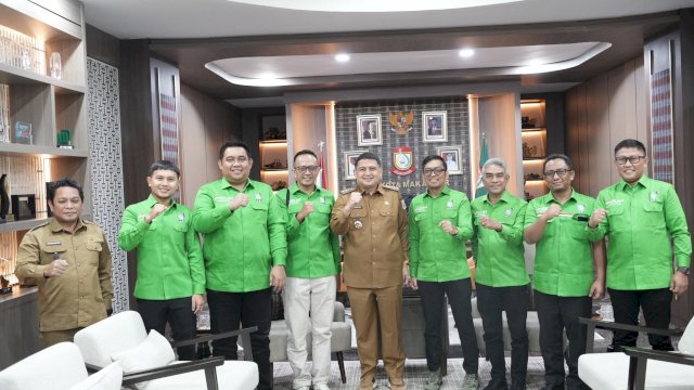 Temui Wali Kota Appi, Ketua PKB Makassar Tegaskan Dukungan Penuh dan Siap Kawal Program Pemkot