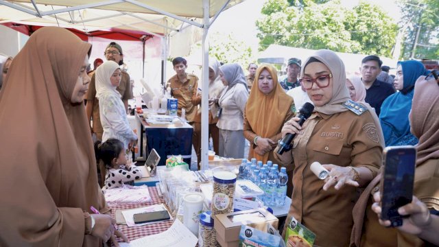 Buoati Barru launching Pameran dan Bazar UMKM
