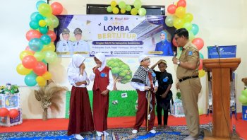 Buka Lomba Bertutur, Wabup Edy Manaf Tekankan Pentingnya Literasi bagi Generasi Muda