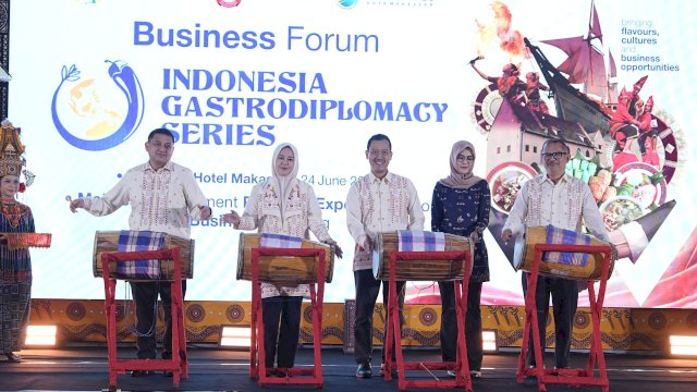 Ketua DPRD Sulsel Hadiri Indonesia Gastrodiplomacy Series, Dukung Promosi Budaya dan Pariwisata