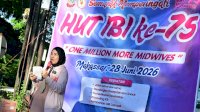 Wakil Wali Kota Makassar Lepas Peserta Jalan Sehat Peringati International Day of the Midwife dan HUT IBI ke-75