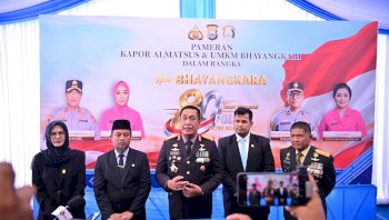 Ketua DPRD Sulsel Hadiri Upacara Hari Bhayangkara ke-80 di Mapolda