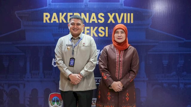 Munafri&ndash;Aliyah Hadiri Penutupan Rakernas APEKSI 2026, Dorong Sinergi Pusat-Daerah dan Rekomendasi Strategis