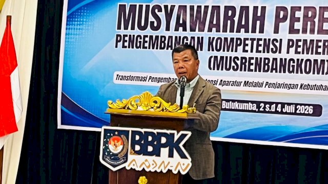 Bupati Andi Utta Soroti Kinerja ASN dan Swasta di Forum Musrenbangkom BPSDM Kemendagri