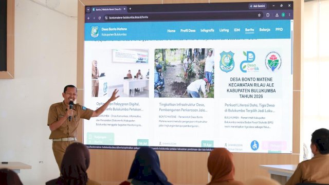 Diskominfo Bulukumba Monev Website Desa, Dorong Transparansi dan Transformasi Digital