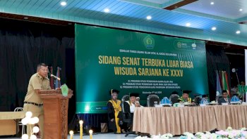 Andi Utta Motivasi Wisudawan STAI Al-Gazali Bulukumba Lebih Kreatif dan Inovatif