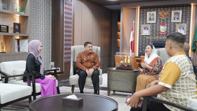 Temui Munafri, Bupati Brebes Study Tiru Program Unggulan Pemkot Makassar