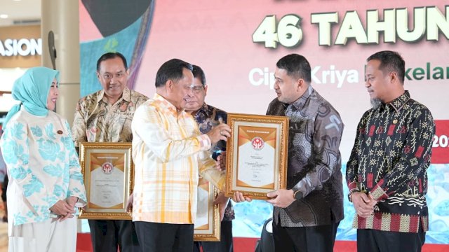 Makassar Raih Penghargaan Nasional Wastra dan Kriya, Appi&ndash;Melinda Perkuat UMKM Berbasis Budaya