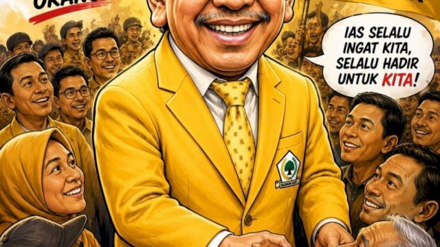 Dari Batu Putih ke GOlkar Sulsel, IAS Menuju Kemenangan Tanpa Lawan