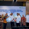 Bupati Luwu Paparkan Strategi Perluasan Perlindungan Pekerja pada Wawancara Jamsostek Award Sulsel 2026