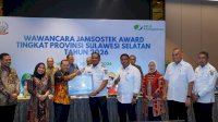 Bupati Luwu Paparkan Strategi Perluasan Perlindungan Pekerja pada Wawancara Jamsostek Award Sulsel 2026
