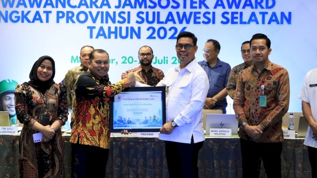 Wabup Bulukumba Paparkan Inovasi Perlindungan Pekerja di Jamsostek Award Sulsel 2026, Dorong Universal Coverage Jamsostek