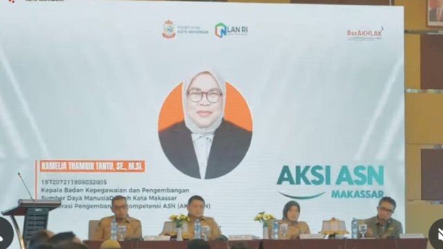 BKPSDM Makassar Luncurkan AKSI ASN, Inovasi Berbasis AI untuk Tingkatkan Kompetensi dan Kinerja Aparatur