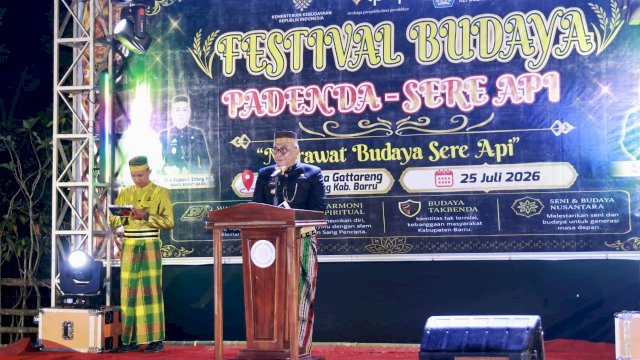 Wakil Bupati Barru Buka Festival Mappadendang dan Tari Sere Api, Dorong Gattareng Jadi Destinasi Wisata Budaya