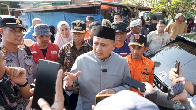 Wali Kota Makassar Tinjau Lokasi Kebakaran Tallo, Pastikan Korban Dapat Bantuan dan Hunian Layak
