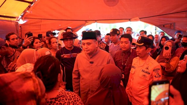 Wali Kota Makassar Tinjau Korban Kebakaran Tallo, Pastikan Kebutuhan Pengungsi dan Pemulihan Jadi Prioritas