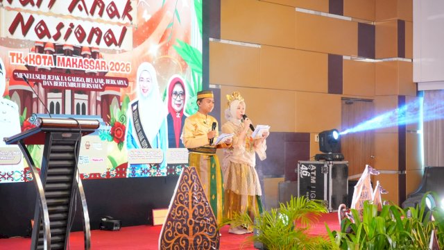 Hari Anak Nasional 2026, Melinda Aksa Munafri Tegaskan Masa Depan Makassar Dimulai dari Perlindungan Anak