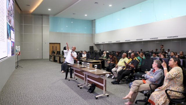 Australia Awards Pelajari Lontara+, Kominfo Makassar Tampilkan Praktik Baik Transformasi Digital Berbasis Data
