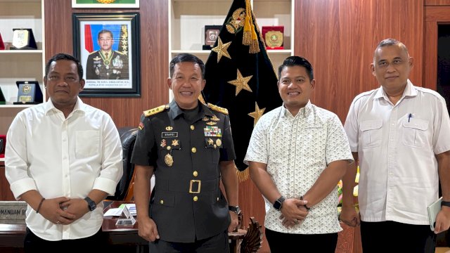 Bupati dan Wakil Bupati Luwu Perkuat Sinergi dengan Pusterad