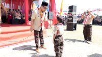 Pimpin Apel Besar Hari Pramuka, Edy Manaf Lepas Kontingen Jamnas XII dan Tegaskan Pramuka Benteng Karakter Generasi Muda