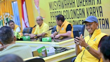 Belum Dilantik, Calon Pengurus Golkar Sulsel Tancap Gas Konsolidasi ke Daerah