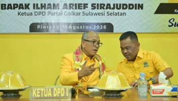 Sambut Roadshow IAS di Pinrang, Usman Marham Tekankan Regenerasi dan Soliditas Golkar