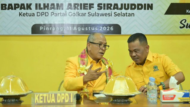 Sambut Roadshow IAS di Pinrang, Usman Marham Tekankan Regenerasi dan Soliditas Golkar