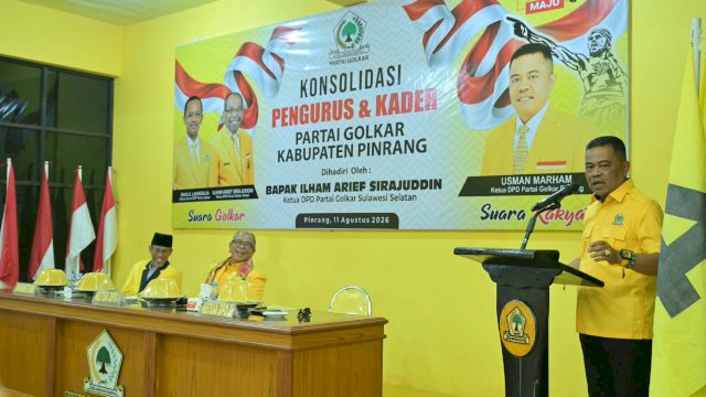Usman Marham Desak Golkar Sulsel Beri Ruang Lebih Besar bagi Kader Muda