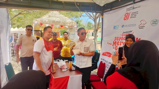 Wabup Abustan Buka Perkemahan Pramuka Barru, 500 Peserta Didorong Jadi Generasi Tangguh