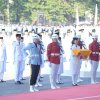 Paskibraka Makassar Bawa Semangat &ldquo;TIM NARYA&rdquo;, Formasi Penyu dan Benteng Rotterdam Warnai HUT ke-81 RI