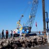 Dari Tiang Pancang hingga Ikon Wisata Religi, Masjid Terapung Pantai Merpati Mulai Dibangun