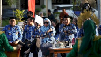 Jelang Pembukaan MTQ VIII KORPRI Nasional, 1.157 Peserta Ikuti Defile di Makassar