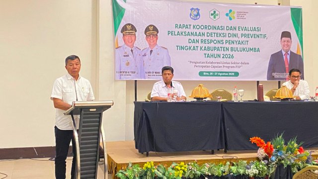 Cegah Penyakit Tak Bisa Sendiri, Pemkab Bulukumba Perkuat Kolaborasi Lintas Sektor