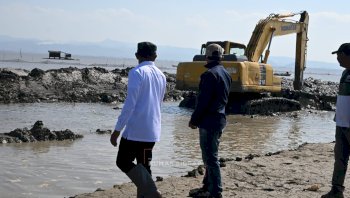Air Danau Sidenreng Dialirkan ke Sawah, Upaya Sidrap Selamatkan Tanaman Padi dari Kekeringan