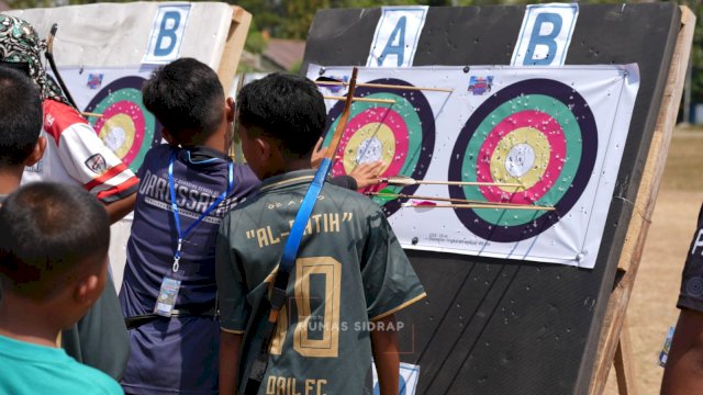 472 Pemanah Meriahkan Bupati Sidrap Cup II, Peserta dari Luar Sulawesi Berdatangan