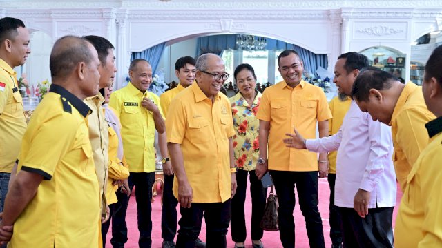 Temui Gubernur, IAS Tegaskan Golkar Sulsel Sejalan dengan Pemerintahan Sudirman-Fatma