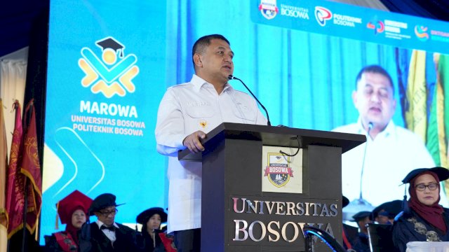 Appi Bekali 5.000 Maba Bosowa Jadi Pengawas Sosial dan Mitra Pembangunan Makassar