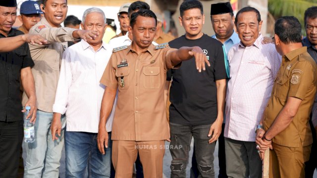 Cegah Sawah Gagal Panen Saat El Ni&ntilde;o, Bupati Sidrap Pastikan Listrik Masuk Sawah Berjalan
