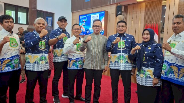 Target Ekonomi Nasional 8 Persen Jadi Fokus, Pemkab Sidrap Ikuti Rakor Regional Sulawesi