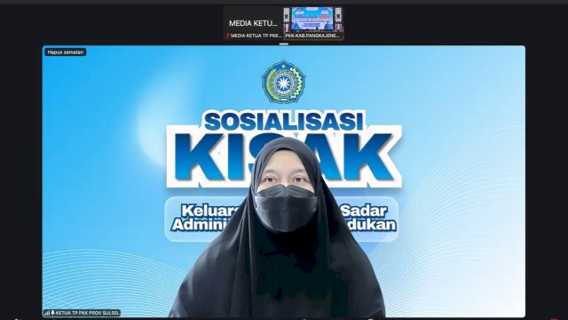 TP PKK Sulsel Dorong KISAK Jadi Gerakan Bersama, KIA dan IKD Pangkep Masih Perlu Diperkuat