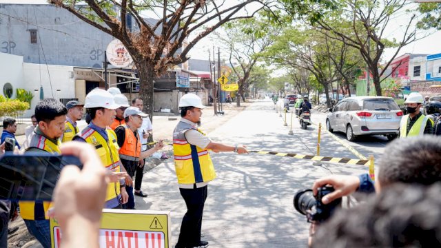 Jalan Aroepala Dibuka Full, Akses Gowa-Makassar Kembali Lancar