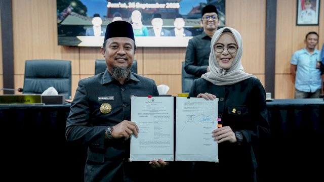 Perubahan APBD Sulsel 2026 Disepakati, Belanja Daerah Tembus Rp10,556 Triliun