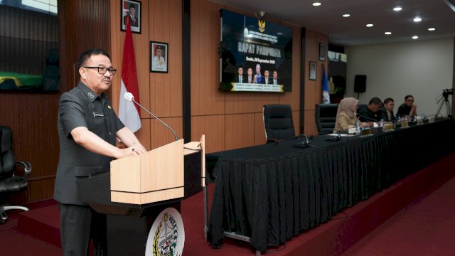 &ldquo;Saya Pergi dari Jabatan, Bukan dari Persaudaraan&rdquo;, Salam Perpisahan Jufri Rahman di Paripurna DPRD Sulsel