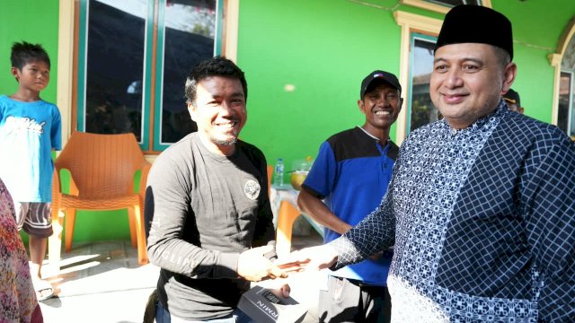 Menjangkau Pulau Terluar: Appi Pasok GPS Nelayan Lumu-lumu, Janjikan Air Bersih Hingga Dermaga