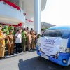 Perkuat Gizi Anak, Gubernur Sulsel Lepas Distribusi Bantuan Susu ke 24 Kabupaten/Kota