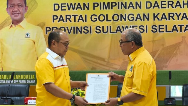 Sehari Setelah Appi Gabung Demokrat, IAS Tunjuk Supriansyah Pimpin Sementara Golkar Makassar