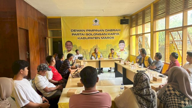 Golkar Maros Matangkan Persiapan Musda XI, Pemilihan Ketua Dijadwalkan 1 November